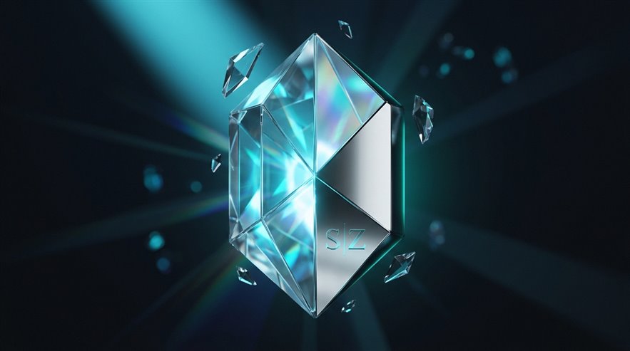 Osoba używająca laptopa przy biurku z kartami i żetonami